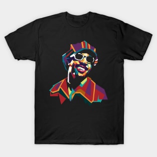 Stevie Wonder Limit Color T-Shirt